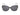 Black Jimmy Choo Oversized Sunglasses - Designer Revival