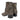 Black & Gold Chanel Glitter Cap-Toe Ankle Boots Size 37 - Designer Revival