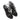 Black Schutz Suede Cage Heeled Sandals Size 37.5