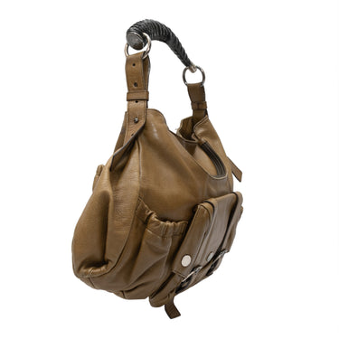 Olive Yves Saint Laurent Mala Mombasa Handbag - Designer Revival
