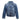 Medium Wash Cult Gaia Asymmetrical Denim Jacket Size US M