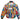 Multicolor Moschino Jeans Casino Print Padded Bomber Jacket Size IT 48