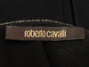 Black Roberto Cavalli Long Sleeve Beaded Dress