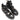 Black Balenciaga Ceinture Cutout Buckle Boots Size 38.5