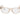 Champagne Celine Transluscent Cat-Eye Glasses
