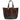 Brown & Black Christian Louboutin Ombre Ponyhair-Lined Handbag