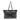 Black Chanel Quilted Cotton Fringe & PVC Tote Bag - Designer Revival