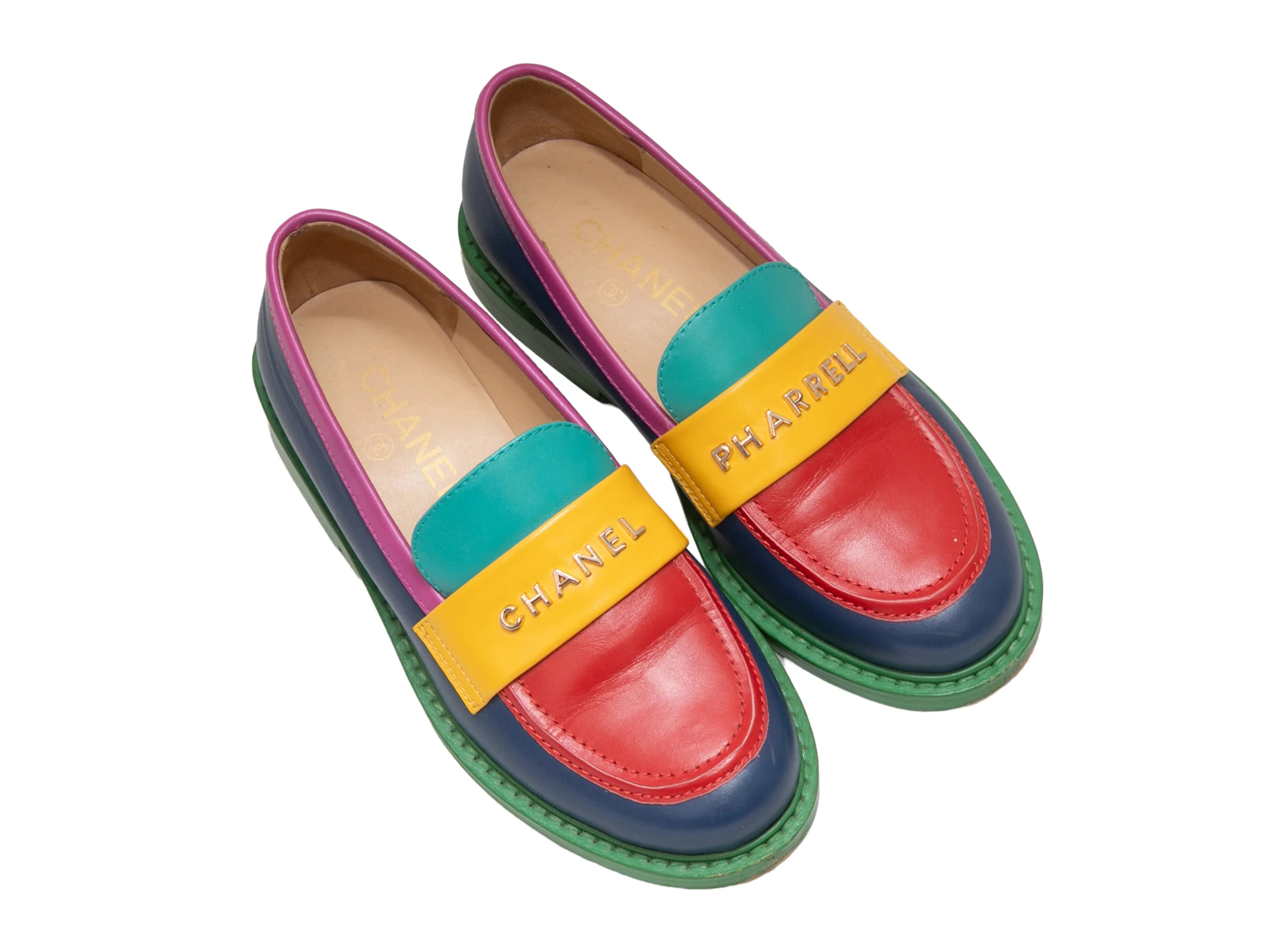 Chanel Collab Chanel Pharrell Shoes Retail Chanel Pharrell White