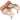 Tan Valentino Peep-Toe Slingback Bow Pumps Size 37.5