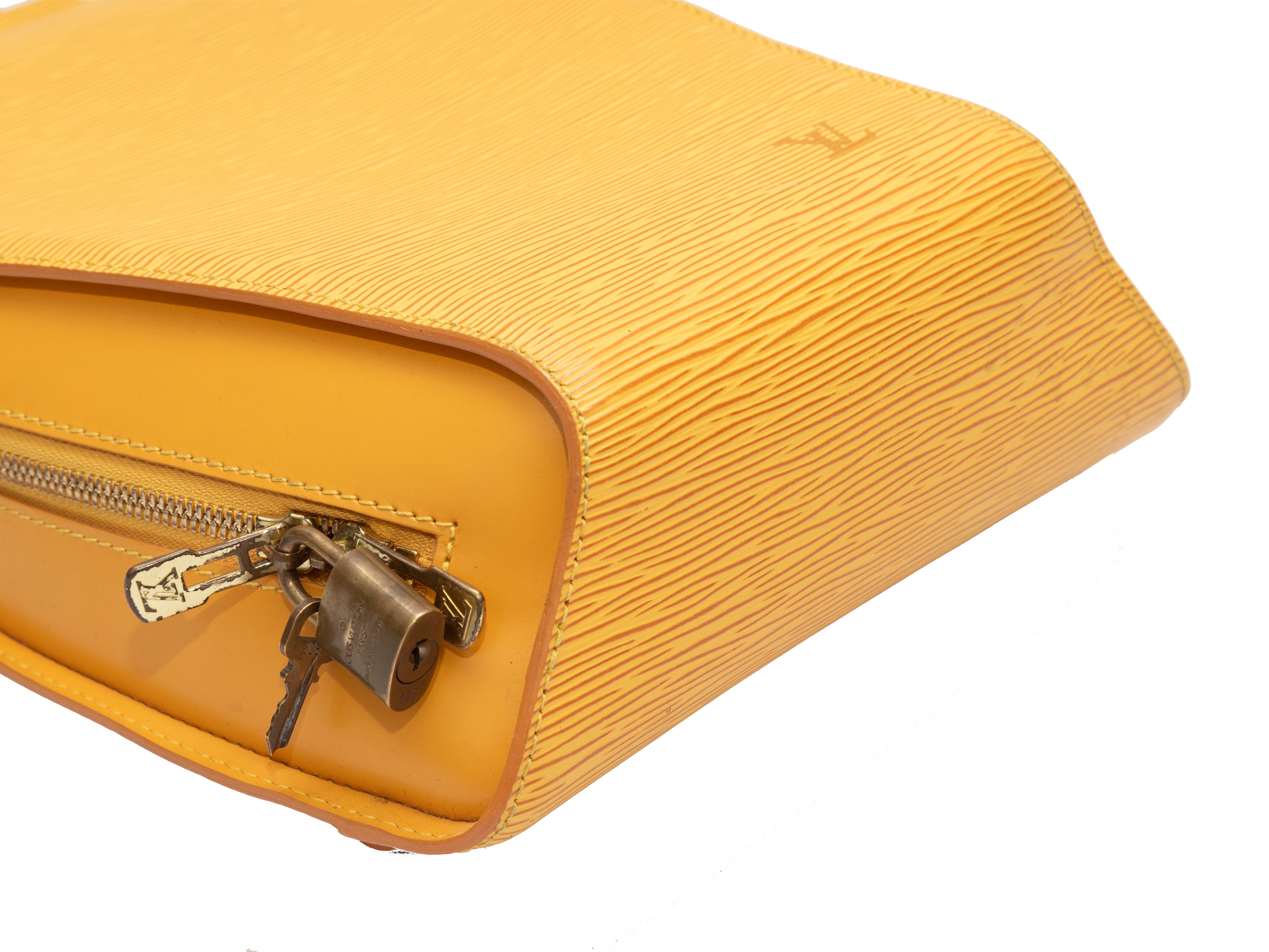 Louis Vuitton Yellow Epi Leather Castillian Mabillon Backpack Metal  ref.294417 - Joli Closet