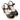 Black Prada Patent Espadrille Heels Size 37