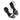 Black Yves Saint Laurent Opium Heeled Sandals Size 38