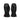 Black Prada Leather Mittens Size 8.5