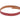 Red Hermes Leather Logo Belt Size US S