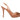 Tan Valentino Peep-Toe Slingback Bow Pumps Size 37.5