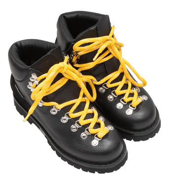 Black sweatshirt Proenza Schouler Leather Hiking Boots Size 38