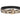 Grey & Black Versace Snakeskin Belt Designer Size 100