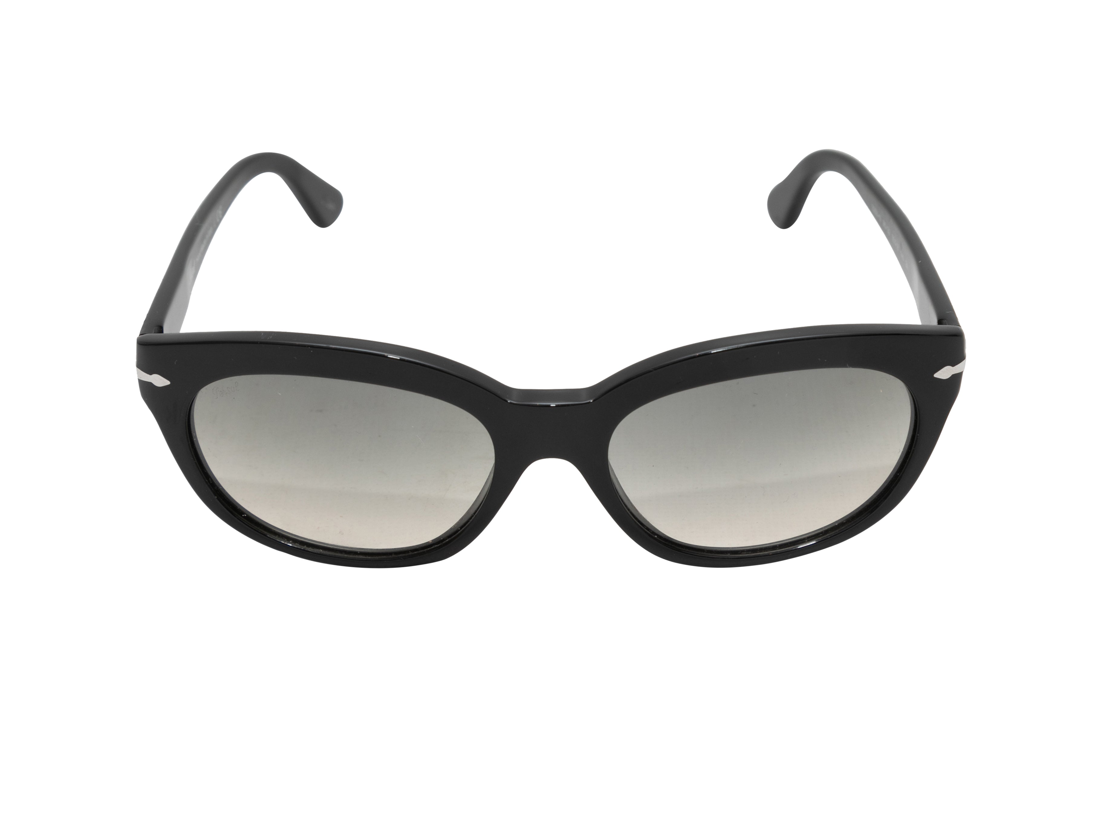 Black Persol Acetate Sunglasses - Designer Revival