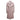 Light Pink Blumarine Virgin Wool & Mohair-Bend Long Coat Size US S