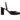 Black Christian Dior C'est Dior Patent Slingback Heels Size 37.5