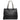Black & White Bottega Veneta Intrecciato & Leather Tote Bag
