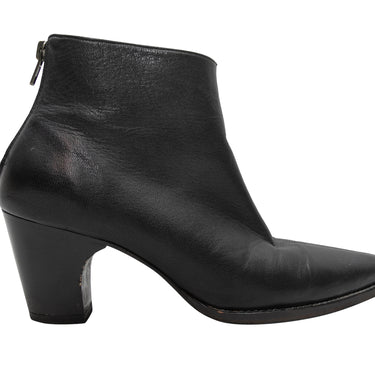 Black Rachel Comey Pointed-Toe Ankle Boots Size 37 - Designer Revival