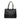 Black & White Bottega Veneta Intrecciato & Leather Tote Bag - Designer Revival