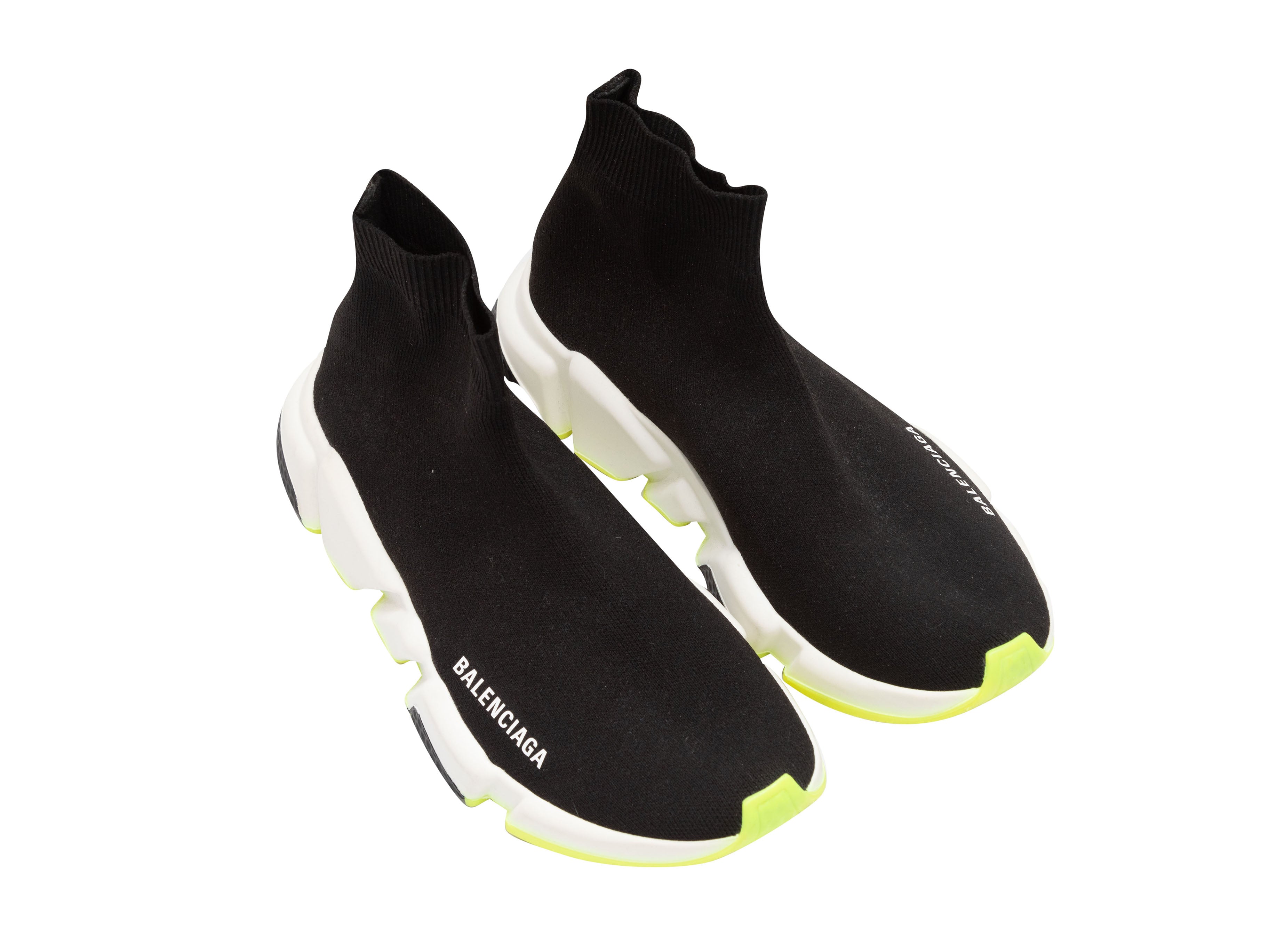 Benzer Shoes  Nike Air Balenciaga High Top White Black
