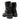 Black See by Chloe Buckle Combat Boots Size 37.5 - Designer Revival