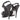 Black Yves Saint Laurent Patent Tribute Heels Size 39