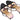 Black & Multicolor Emanuel Ungaro Crystal-Embellished Heart Motif Heeled Sandals Size 37