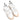 White & Multicolor Louis Vuitton Run Away Sneakers Size 38