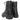 Black Hermes Leather Lace-Up Combat Boots Size 36
