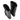 Black Chanel Knee-High Leather Western Boots Size 40.5