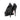 Black Yves Saint Laurent Patent Platform Pumps Size 38