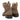 Taupe AllSaints Suede Combat Boots Size 38 - Designer Revival