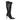 Black Christian Louboutin Knee-High Pointed-Toe Pocket Boots Size 39