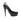 Black Yves Saint Laurent Patent Platform Pumps Size 38