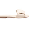 Beige Jenni Kayne Leather Slide Sandals Size 40 - Designer Revival