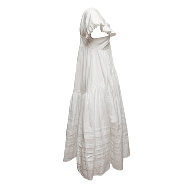 White Cecilie Bahnsen Spring/Summer 2019 Rikke Dress Size US 6 - Designer Revival
