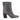 Grey Chanel Suede Heeled Ankle Boots size 38.5 - Atelier-lumieresShops Revival