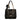 Black & Gold Lanvin Embossed Ponyhair Handbag