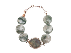 Jade Meira T Rose Gold & Diamond Bracelet