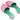 Pink & White Marni Glitter Houndstooth Lucite Heel Sandals Size 37