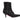 Vintage Black Prada Neoprene Ankle Boots Size 37.5