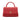 Red Chanel Caviar Leather Coco Top Handle Bag