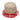 Beige & Red Burberry Nova Check-Trimmed Bucket Hat