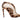 Tan & Multicolor Alaia Leopard Print Ponyhair & Mesh Heeled Booties Size 39