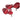 Red Saint Laurent Patent Flower Heeled Sandals Size 38
