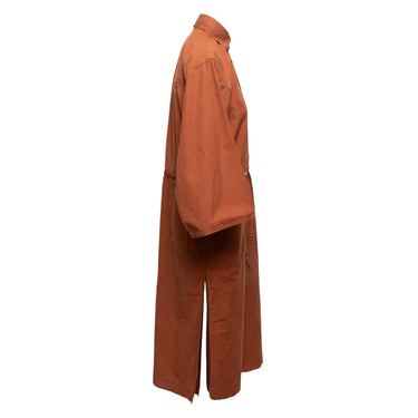 Vintage Rust Saint Laurent 1978 Tunic Dress Size FR 40 - Designer Revival
